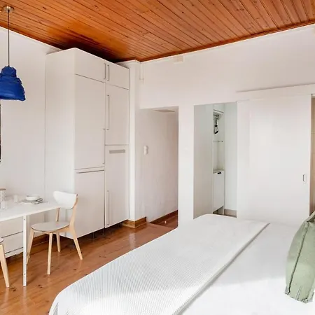 아파트 Bright Studio With Open Views | Alfama 리스본