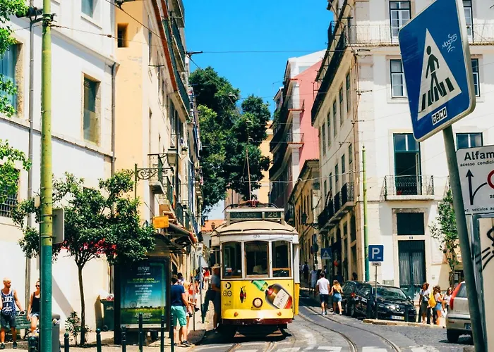 Alfama Views In Historical *